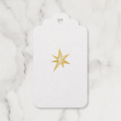 メリーエレガントクリスマスツリー家族 ギフトタグ (裏面)