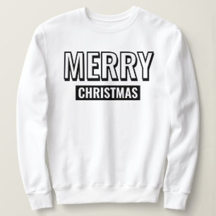 メリーエレガントクリスマスフェスティバルおもしろい スウェットシャツ