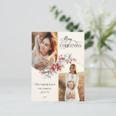 メリーエレガントクリスマスフローラ金ゴールドアーチ2 – 写真 シーズンポストカード (スタンド正面)