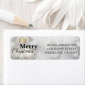メリーエレガントクリスマスホリデーパーティーへようこそ ラベル (インサイチュ)
