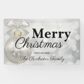 メリーエレガントクリスマスホリデーパーティーへようこそ 横断幕 (横)