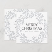 メリーエレガントクリスマスリース事業名 シーズンカード (正面/裏面)