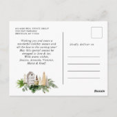 メリーエレガントクリスマス劇団 ポストカード (裏面)