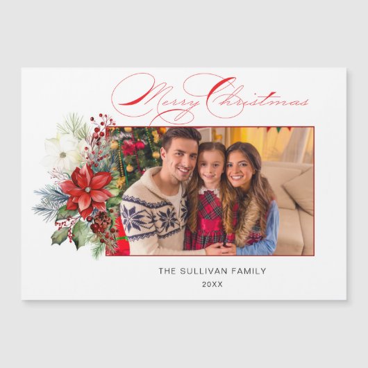 メリーエレガントクリスマス書道フローラ写真 (正面)