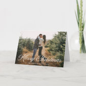 メリーエレガントクリスマス書道台本の写真 シーズンカード (正面)