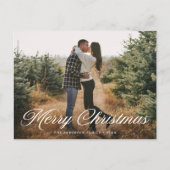 メリーエレガントクリスマス書道台本の写真 シーズンポストカード (正面)