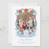 メリーエレガントクリスマス植物体写真 シーズンカード (正面)