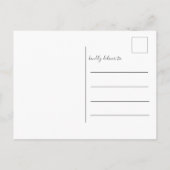 メリーエレガントクリスマス白書第1写真 ポストカード (裏面)