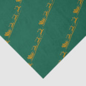 メリーエレガントクリスマス金ゴールドサンタそりクリスマスパテ 薄葉紙 (詳細)