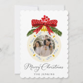 メリーエレガントクリスマス1写真 シーズンカード (正面)