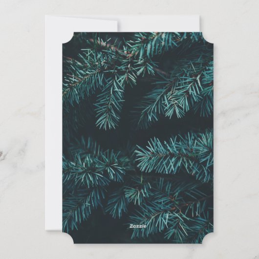 メリーエレガントクリスマス | カップルの写真 シーズンカード (裏面)