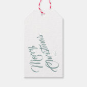 メリーエレガントクリスマス ギフトタグ (正面)