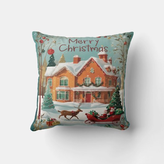 メリーエレガントクリスマス クッション (裏面)
