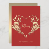 メリーエレガントクリスマス シーズンカード (正面/裏面)