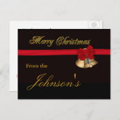 メリーエレガントクリスマス シーズンポストカード (正面/裏面)