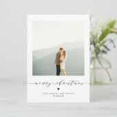 メリーエレガントクリスマス・ホリデー・カード シーズンカード (スタンド正面)