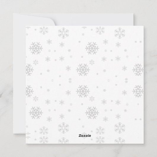 メリーエレガントクリスマス・ホリデー・カード、新年 シーズンカード (裏面)