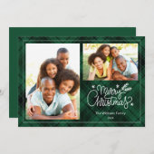 メリーエレガントクリスマス 招待状 (正面/裏面)