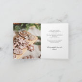 メリーエレガントクリスマスTerracotta 2写真 シーズンカード (内部)