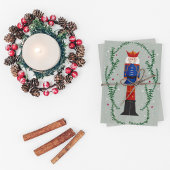 メリーエレガントス伝統的・クリスマス・くるみ割り シーズンポストカード