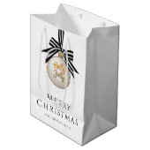 メリーエレガントス・クリスマスボーブル ミディアムペーパーバッグ (正面アングル)