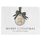 メリーエレガントス・クリスマスボーブル ラージペーパーバッグ (裏面)