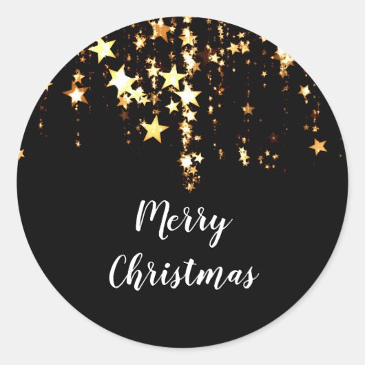 メリーエレガントモダンスの金ゴールド ラウンドシール (正面)