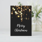 メリーエレガントモダンスの金ゴールド 招待状 (スタンド正面)