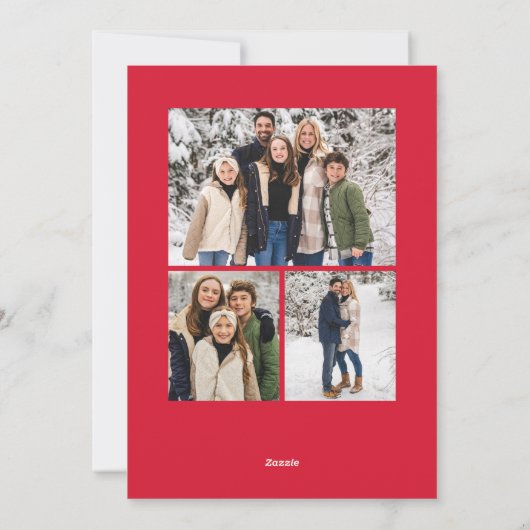 メリーエレガント赤写真 シーズンカード (裏面)