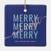 メリーエレガント鮮のクリスマス セラミックオーナメント (裏面)