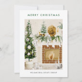 メリーエレガント・クリスマス・ボー企業のー作曲 シーズンカード (正面)