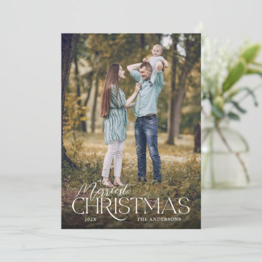 メリーエレガントChristmas 2枚 シーズンカード (スタンド正面)