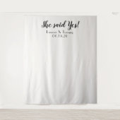 メリーエレンのためのカスタム背景（V2） タペストリー (正面)