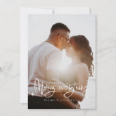 メリーオールファミリークリスマスホリデーカード シーズンカード (正面)