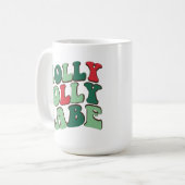 メリーカスタムスすてきクリスマスマグ コーヒーマグカップ (正面左)