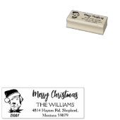 メリーカスタム・クリスマス ラバースタンプ (押印)
