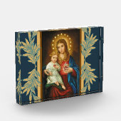 メリーカトリック教徒の完全で悲しいハート フォトブロック (左)