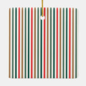 メリーカラフルクリスマスの写真 セラミックオーナメント (裏面)