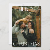 メリーカラフルクリスマスカード シーズンカード (正面)