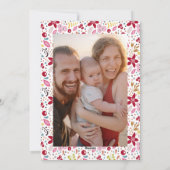 メリーカラフルクリスマスフローラ シーズンカード (裏面)