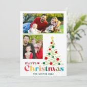 メリーカラフルクリスマス2カスタム枚 シーズンカード (スタンド正面)