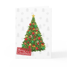 メリーカラフルモダンスタイリッシュクリスマス