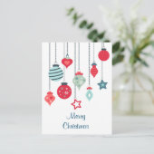 メリーカラフル・クリスマスのカード シーズンポストカード (スタンド正面)