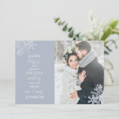 メリーキスの暖かい願いスノーフレーク写真 シーズンカード (スタンド正面)