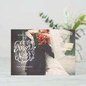 メリーキスタイポグラフィクリスマス シーズンカード (スタンド正面)