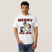 メリーキスマスクリスマスTシャツ Tシャツ (正面フル)
