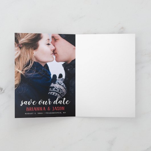 メリーキス暖かい願い救日付3写真折り畳み シーズンカード (内部)