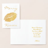 メリーキス 箔カード (ディスプレー)