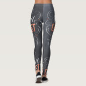 メリーキリシタン・イエス神Chalkboard レギンス (裏面)