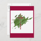 メリーキリストのマスポストカード シーズンポストカード (正面/裏面)